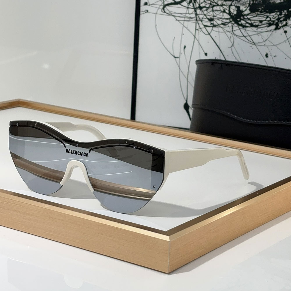 Balenciaga Mirror Logo  Sunglasses Top quality
