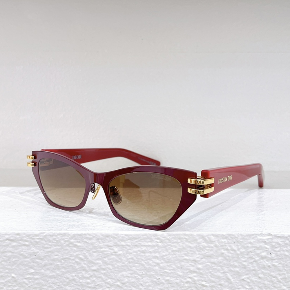 Dior Metal Letter Logo Sunglasses Top Quality