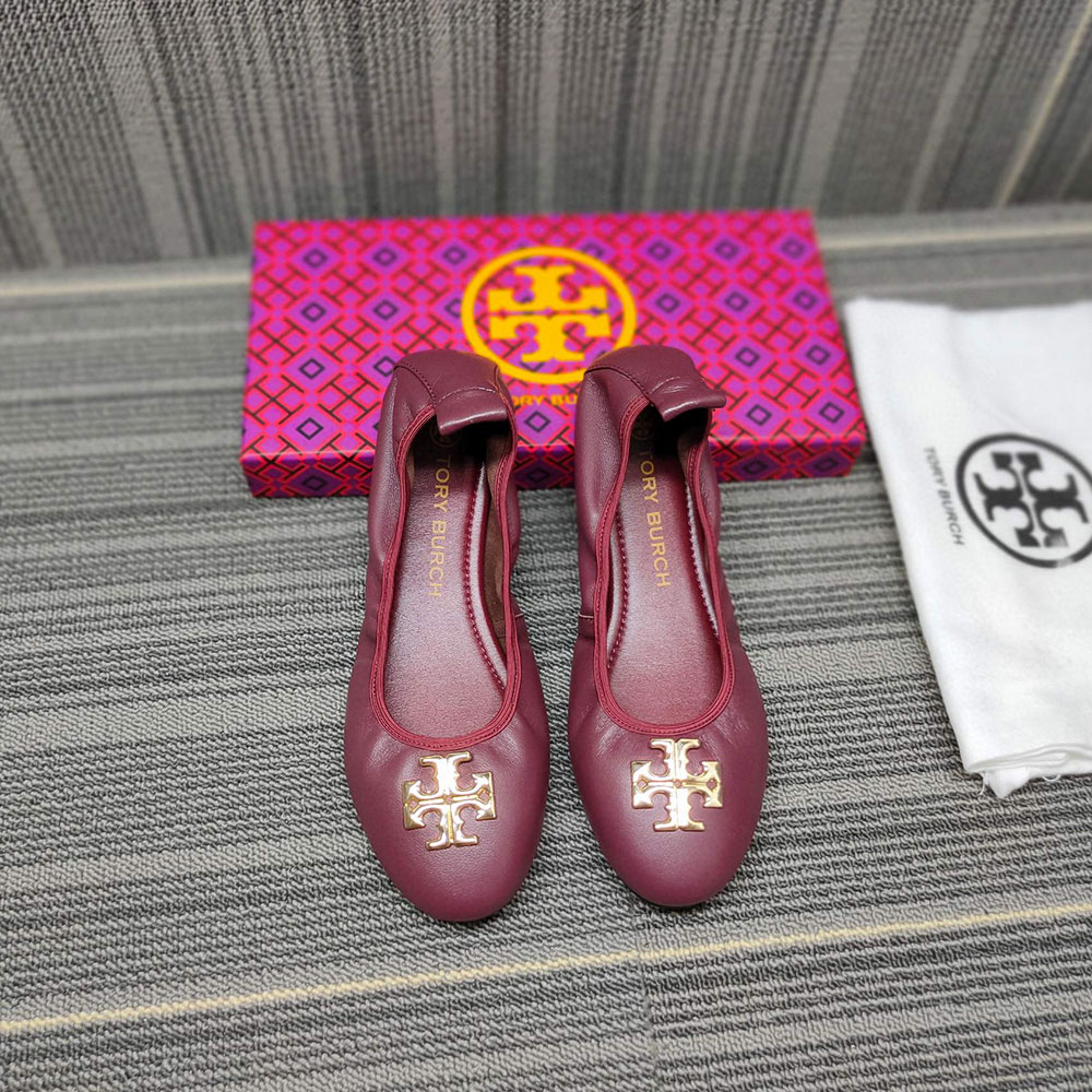 Tory Burch Stylish And Elegant Ballet Flats Sandals Slide