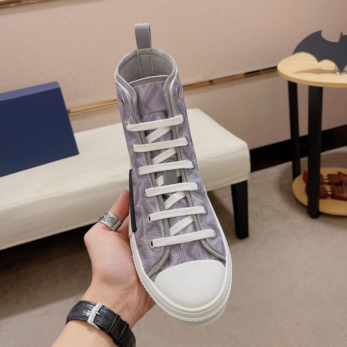 Dior B23 New Graphics Canvas Shoes 01