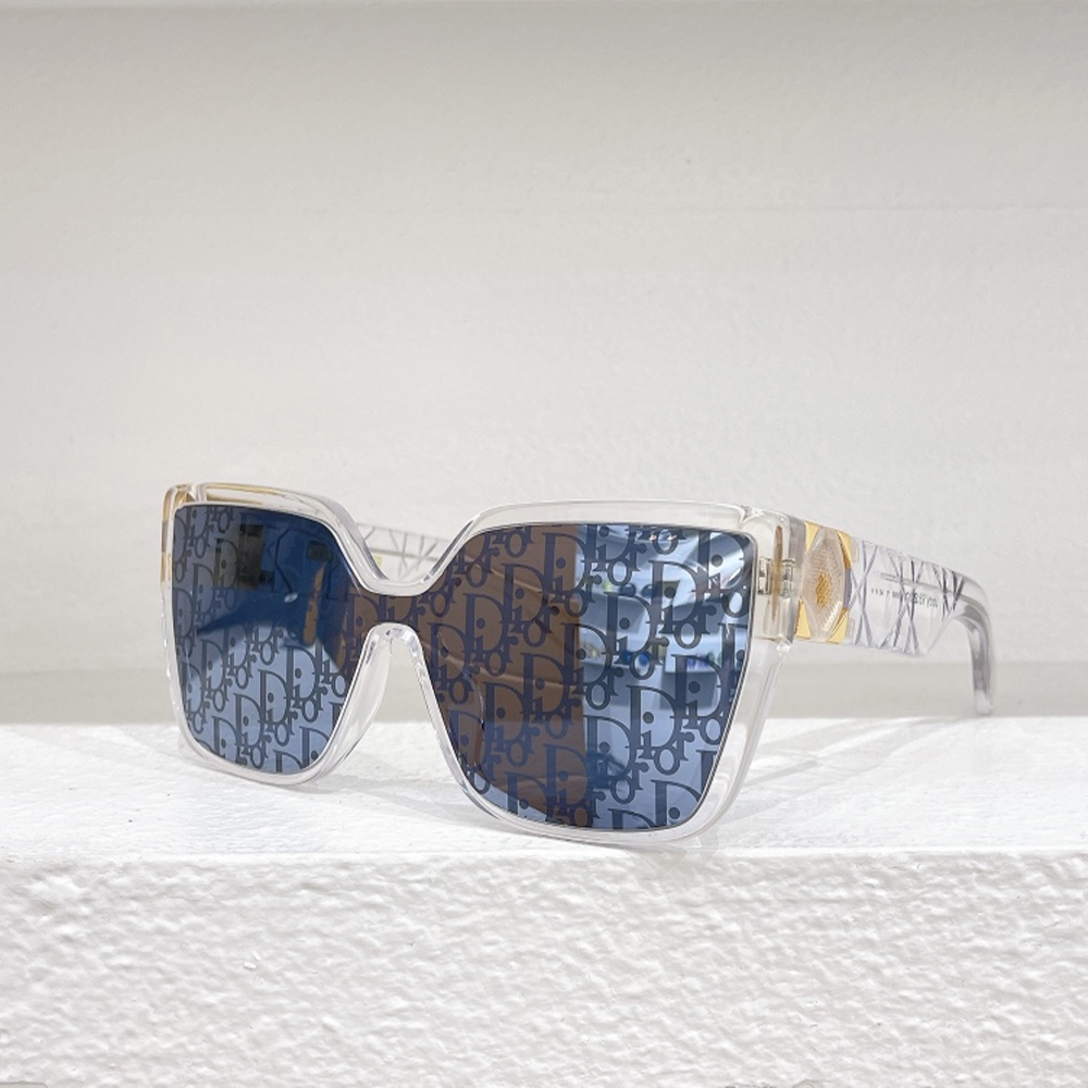Dior Square Clear Sunglasses Top Quality