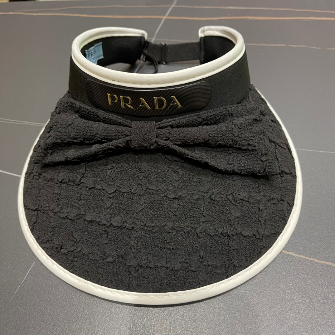 Prada Small Fragrance Sunscreen Hat Sunhat