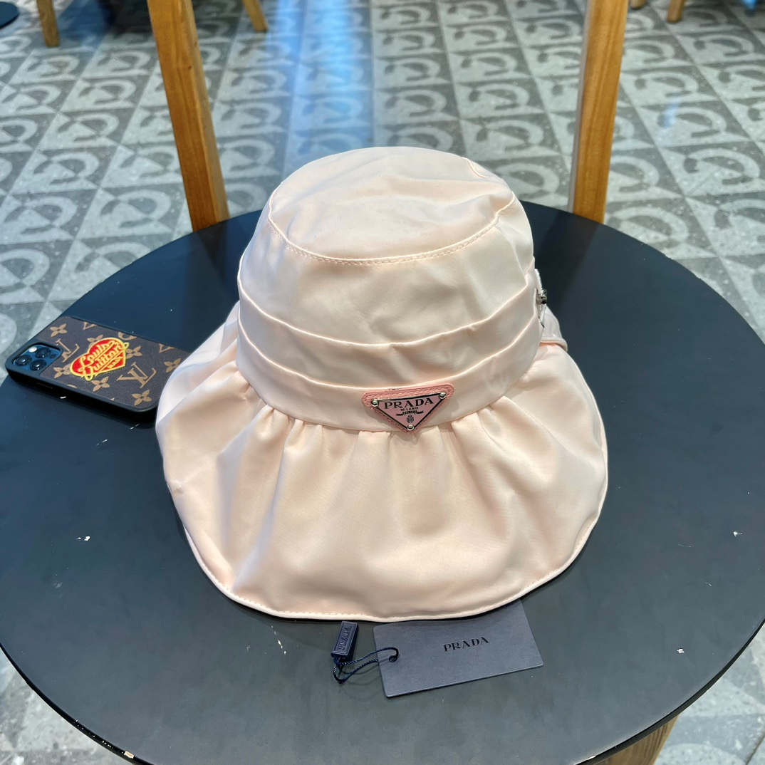 Prada Sunblock Fisherman Hat Sunhat