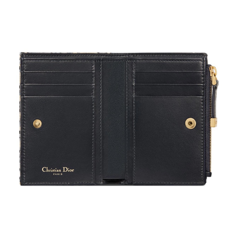 Dior 30 Montaigne Zipper Wallet