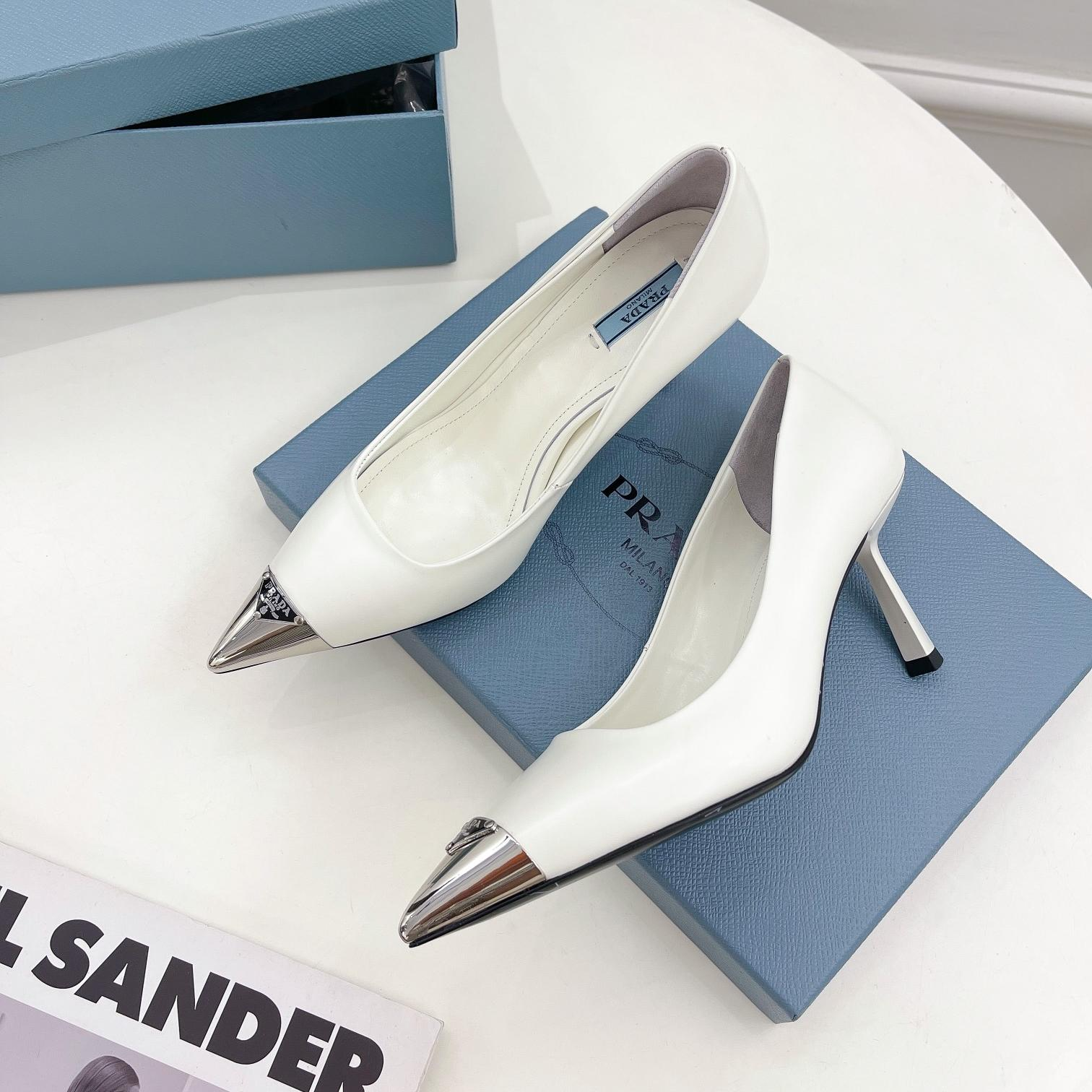 Prada 6.5CM All-in-One Pointy Heels