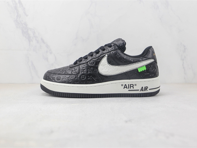 LV x Nike Air Force 1'07 LV8 Low Black/white/LV Monogram