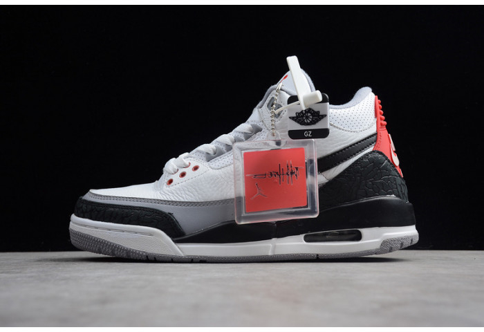 Air Jordan 3 Retro NRG Tinker Fire Red mens AQ3835-160