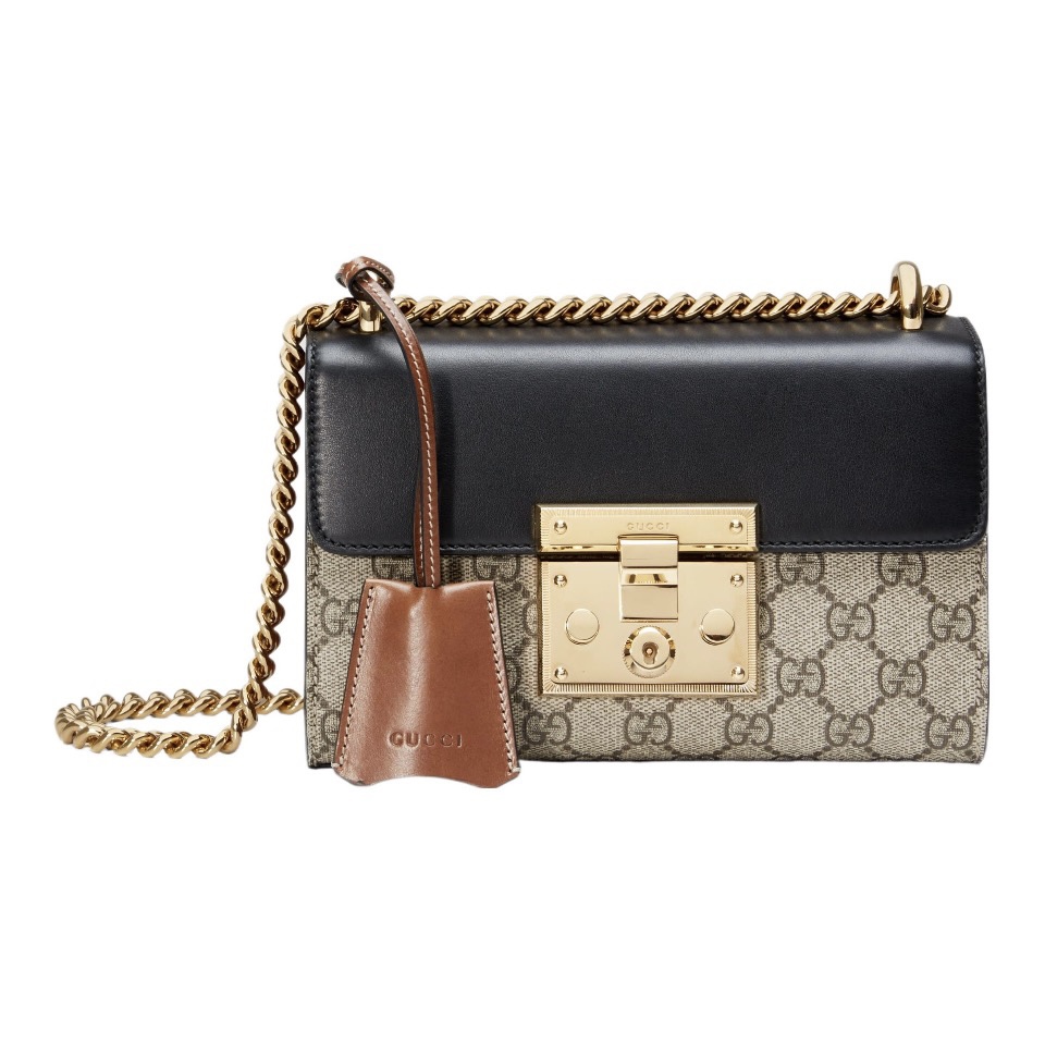 Gucci Padlock Lock Buckle Crossbody Bag