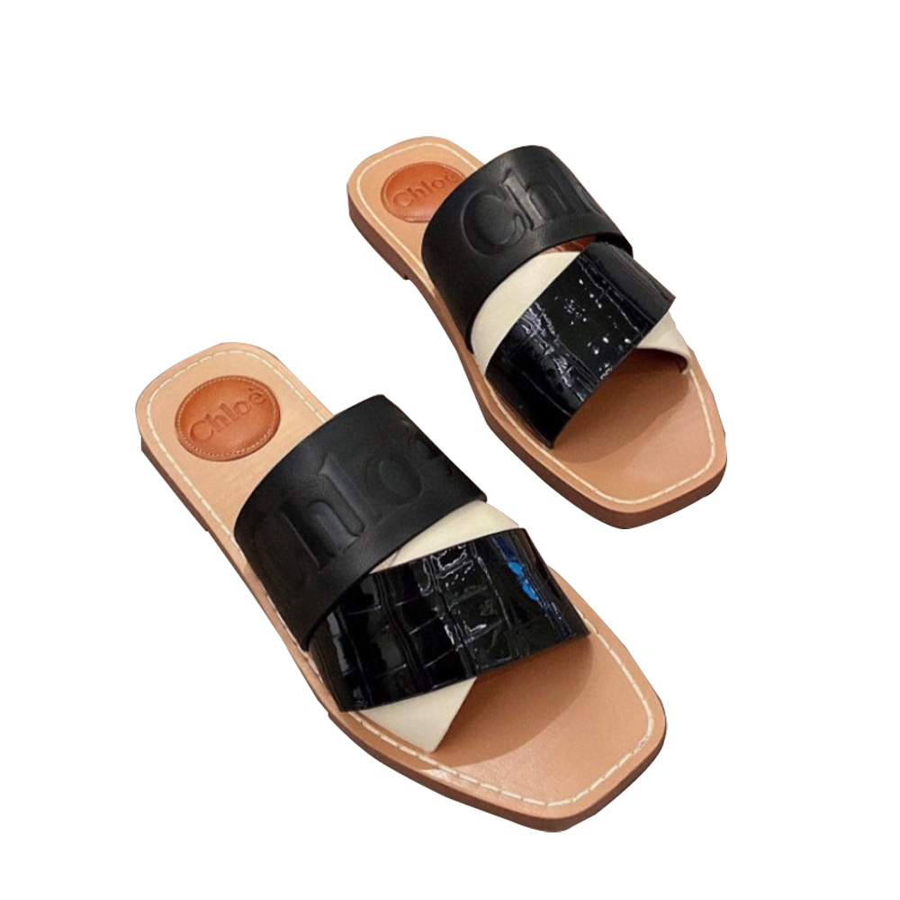 Chloe Woody Flat Mule 3.0