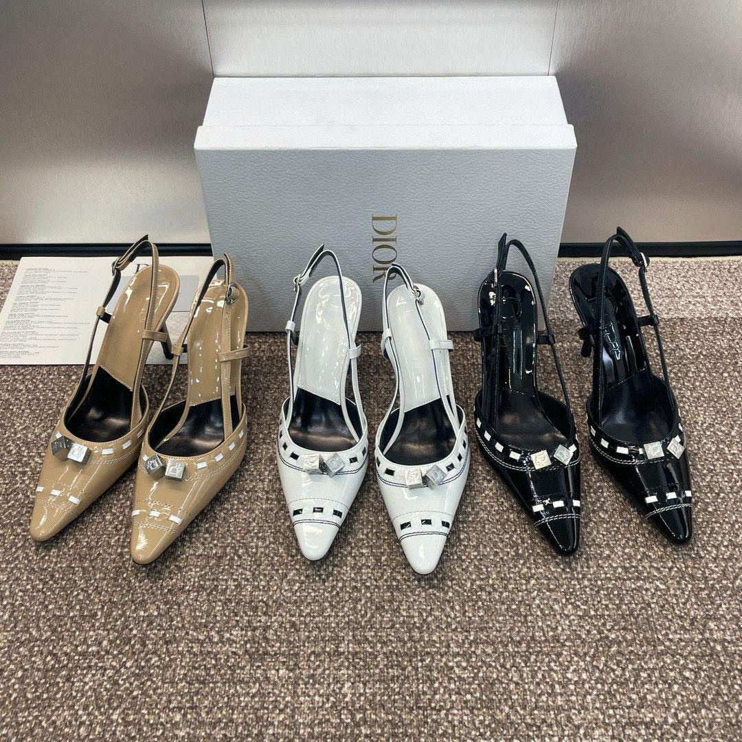 Dior Buckle Heels