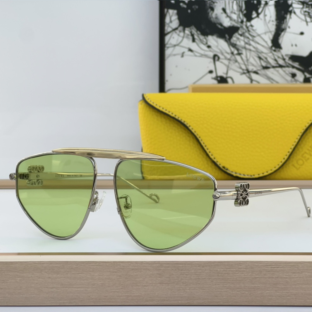 Loewe Oval Sun Protection Sunglasses Top Quality