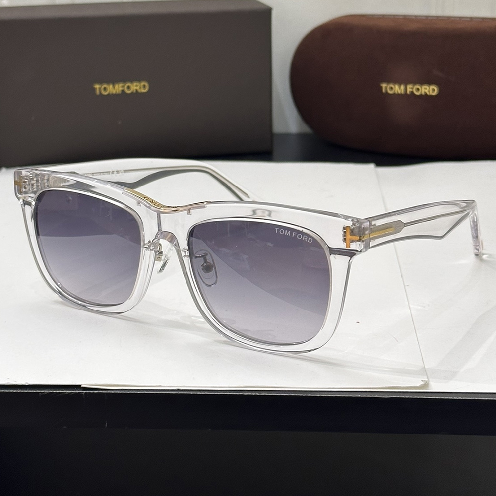 Tom Ford Gradient Clear Sunglasses Top Quality