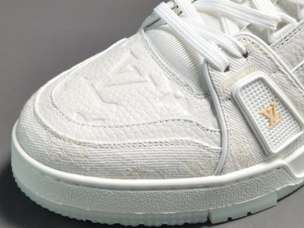 LV Trainer Sneaker White