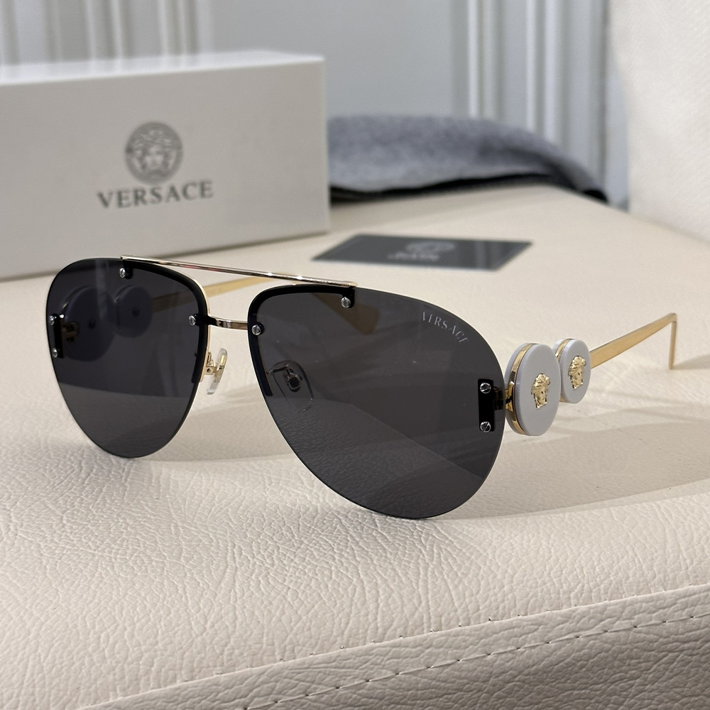 Versace  Rimless Sunglasses Top Quality