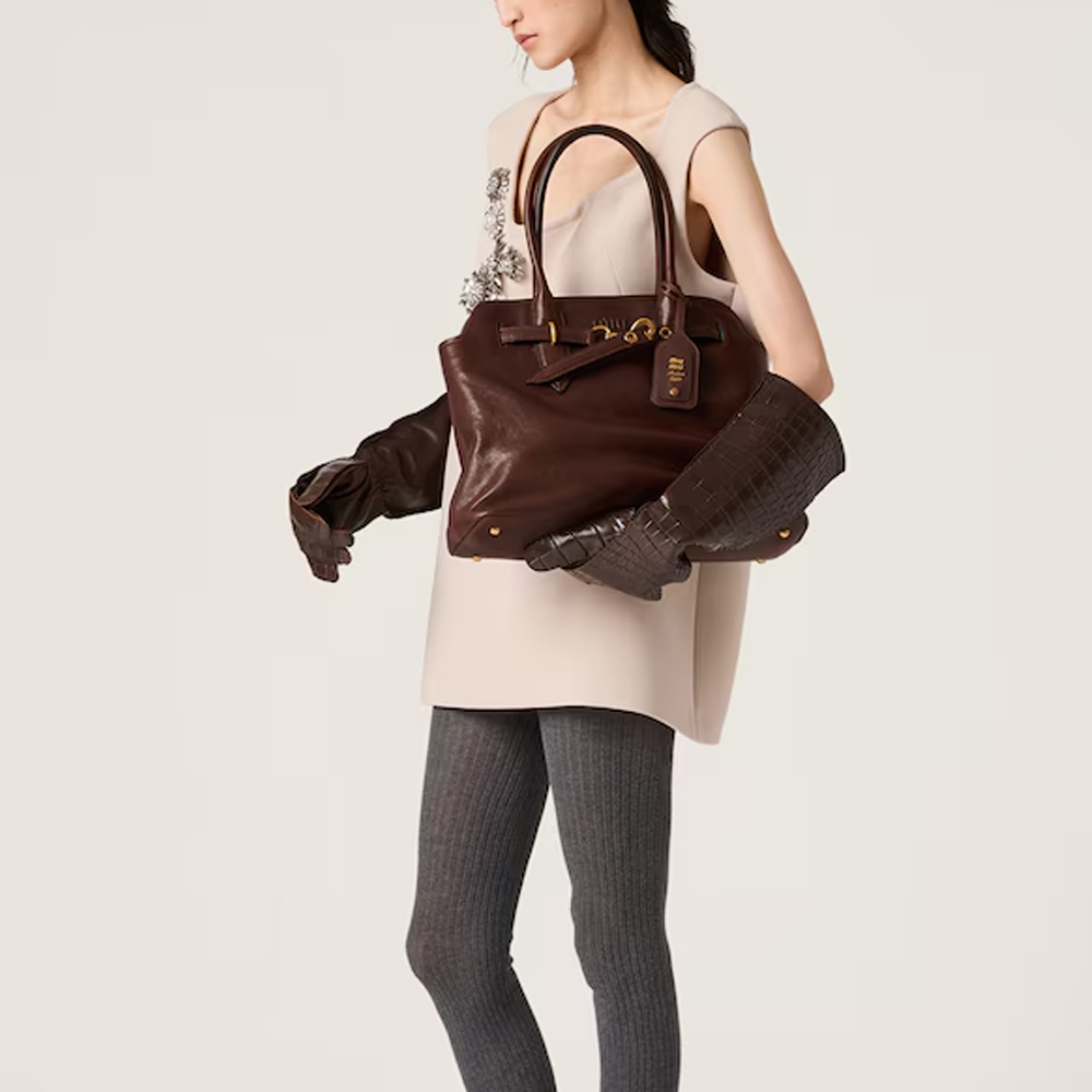 Miu Miu Aventure leather bag