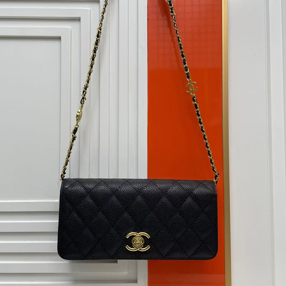 Chanel woc Lychee Shoulder Bag