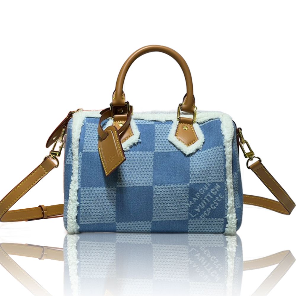LV Speedy25 Denim Canvas Bag