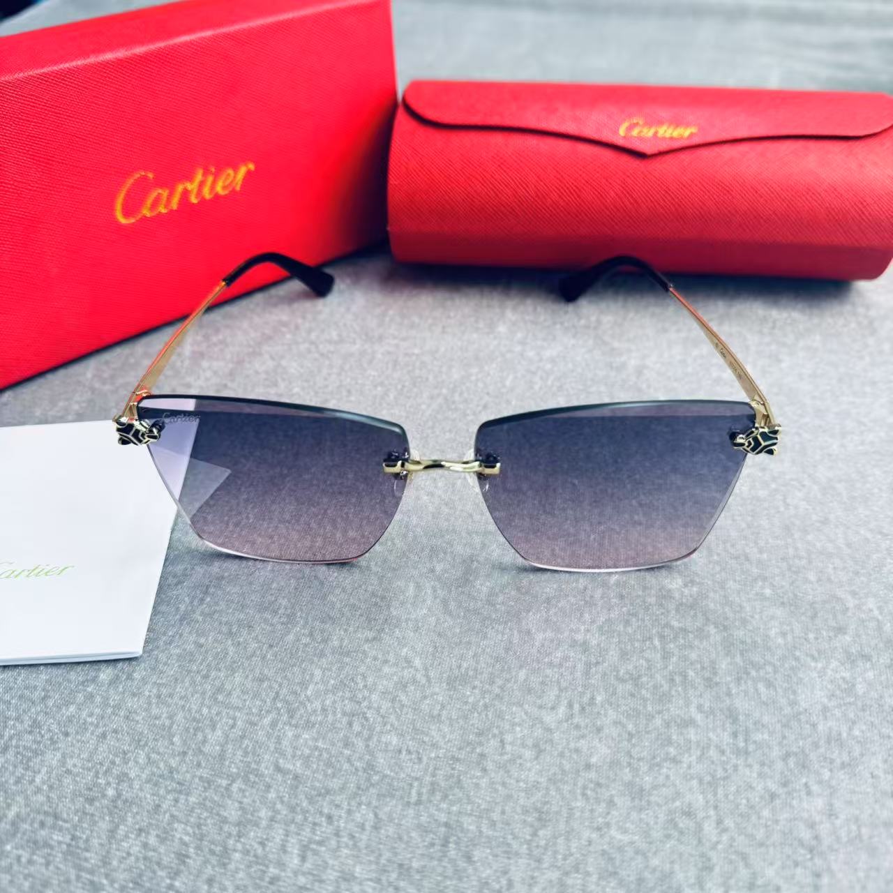 Cartier Metal Sunglasses Top quality