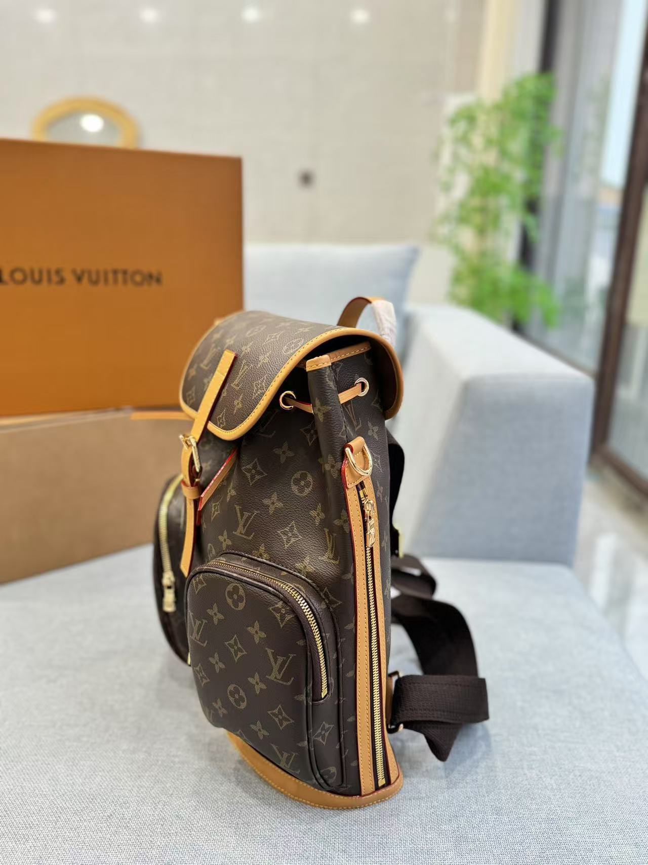 LV Bosphore Monogram Canvas Backpack