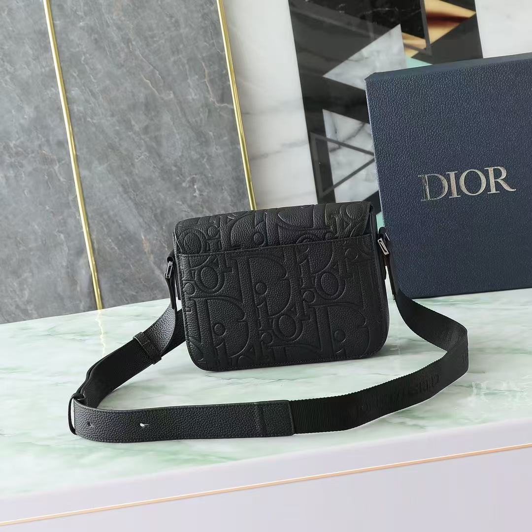 Dior Small Saddle Messenger Bag with Flap