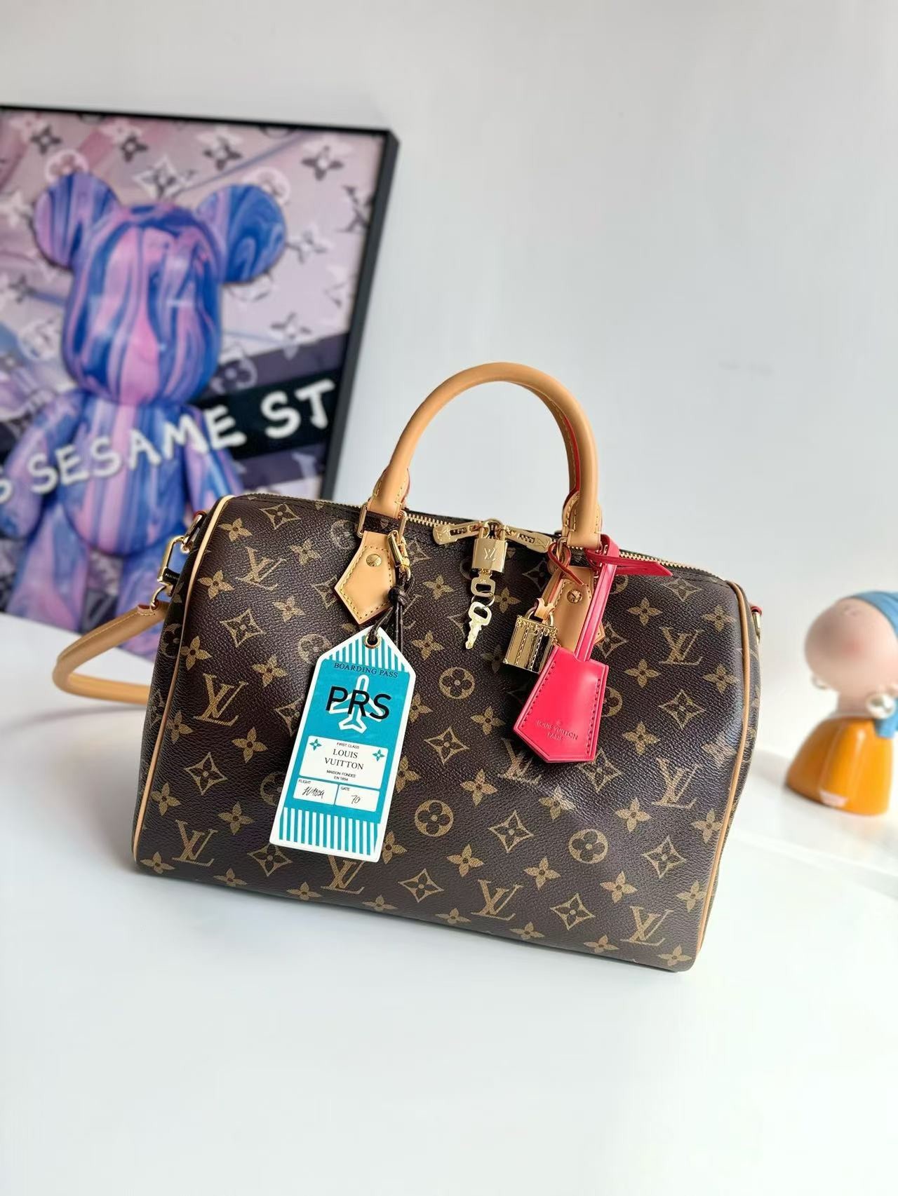 LV Sac Speedy Soft 30 Crafty Bag