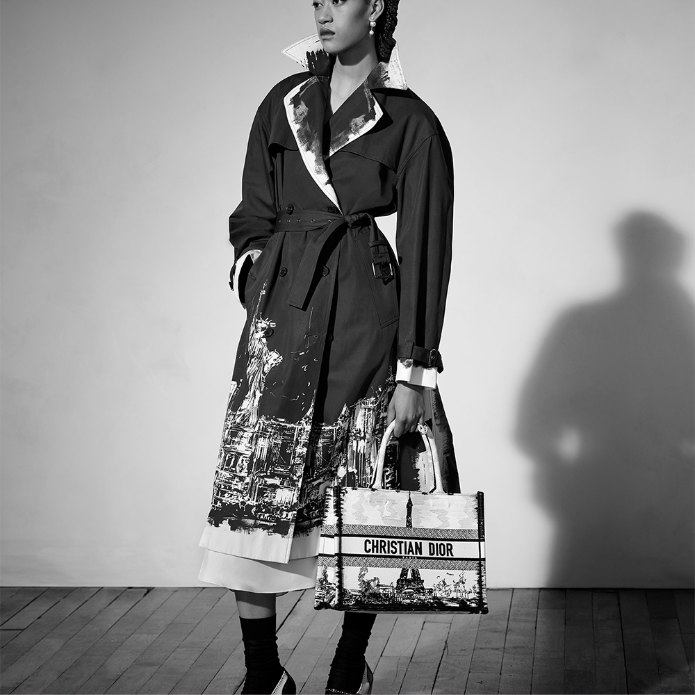 Dior Book Tote Paris Medium Bag