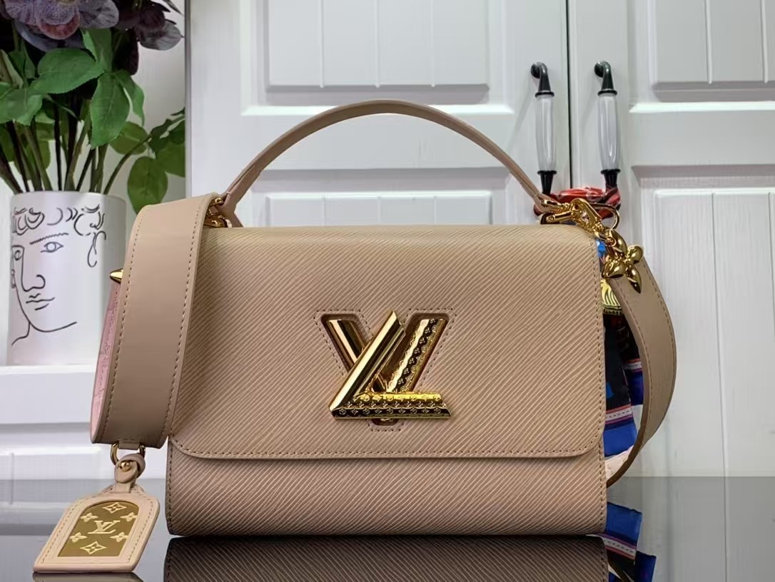 LV Twist MM Epi Leather Women Handbags