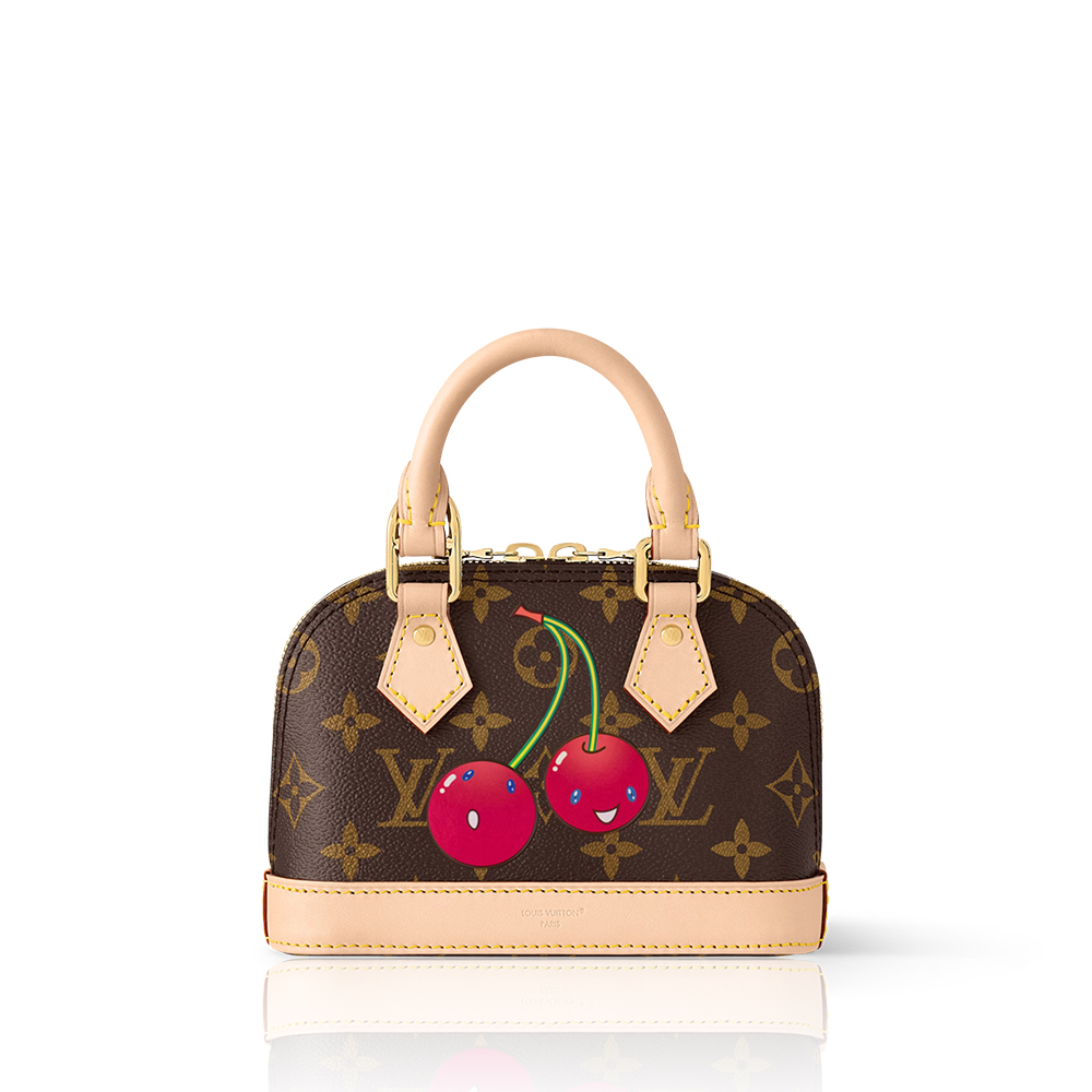 LV x TM Cherry Nano Alma Bag