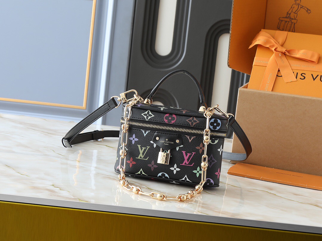 LV x TM  X Murakami Monogram Vanity Pouch