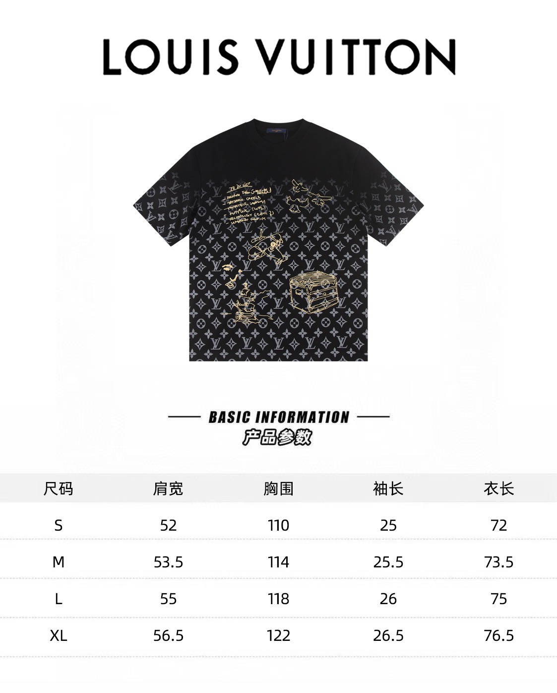 LV Fesyen Pria Pakaian Atasan di Clothing