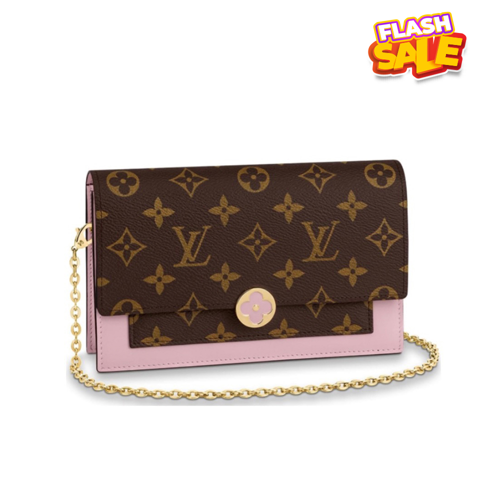 LV Flore Chain Wallet