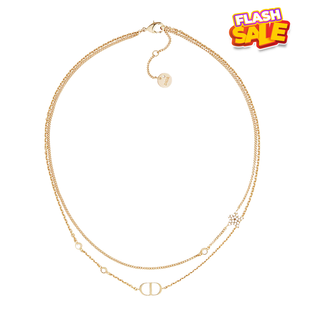 Dior Petit CD Double Necklace Accessories