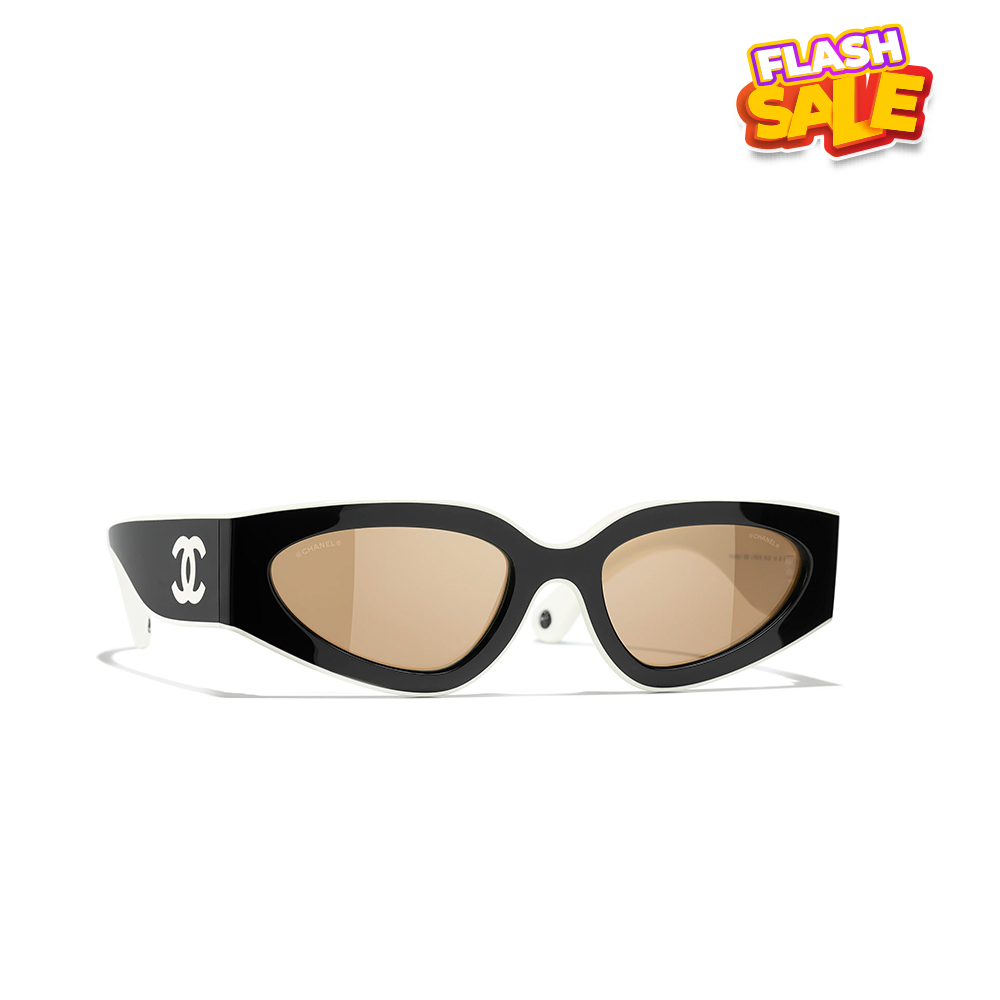 Chanel Sunglasses CH6056 - Black & White  Polarized Top Quality