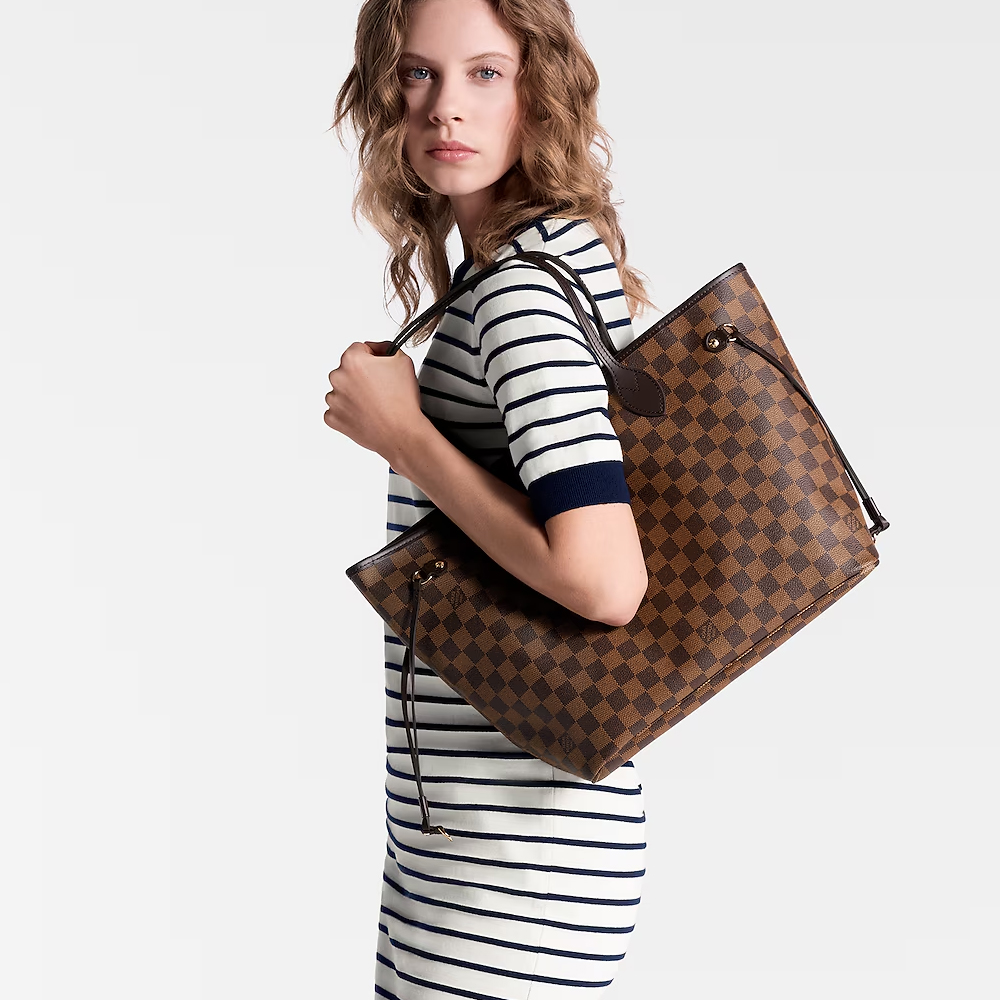 LV Neverfull Monogram Damier Totebag