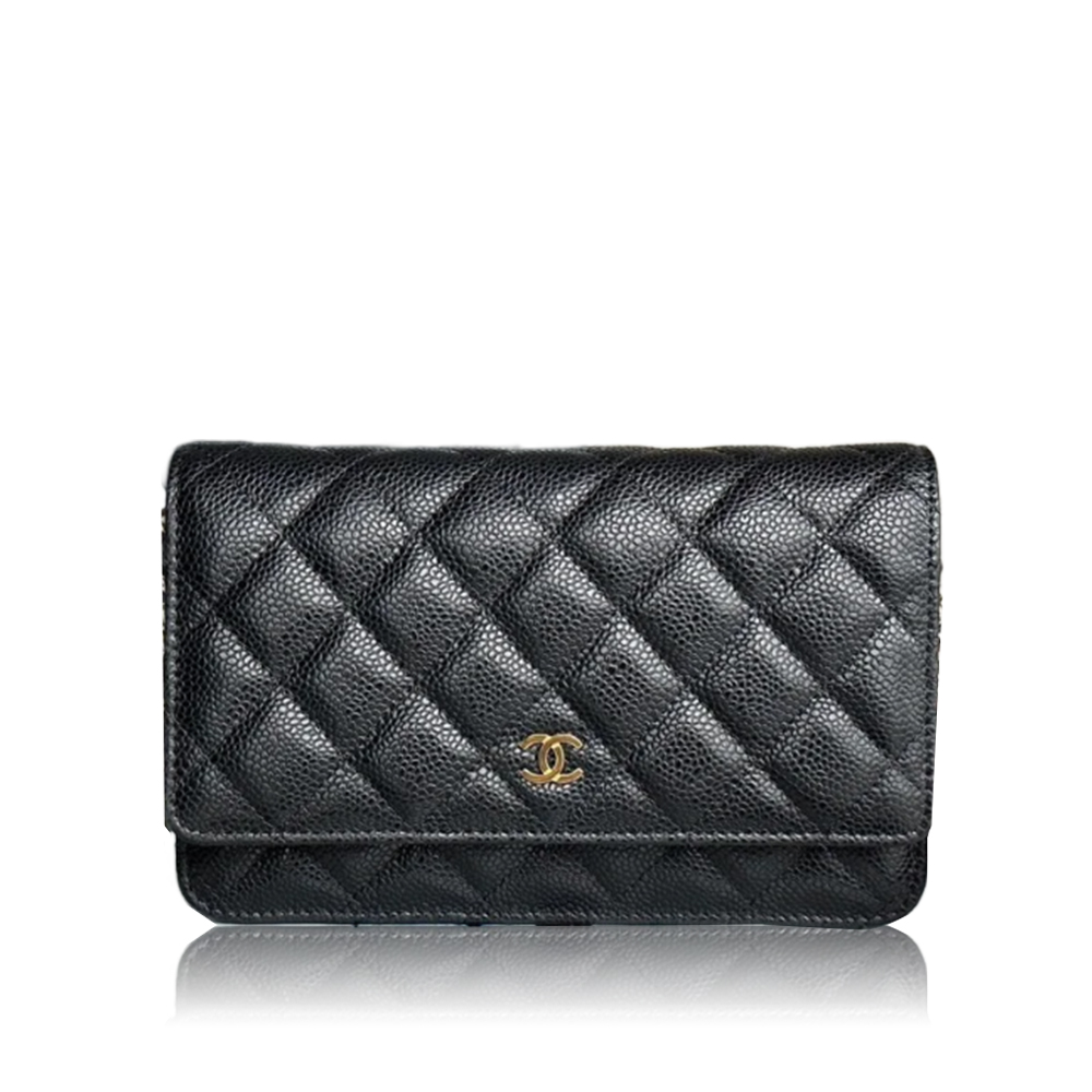 Chanel Classic Wallet on Chain Quilted Caviar