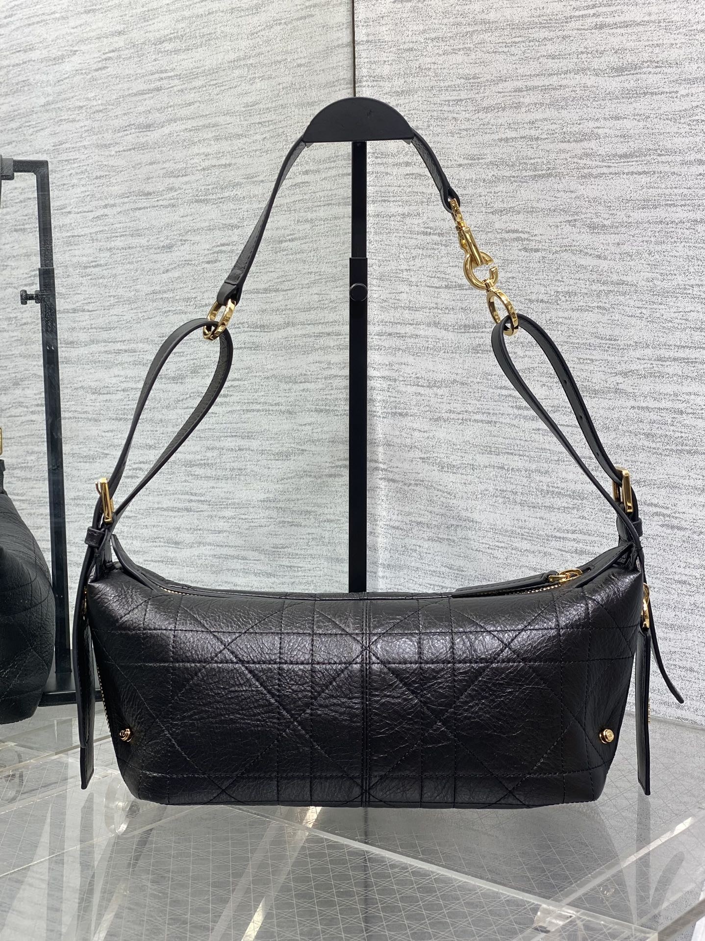 Dior Miss Caro Cigale Mini Bag Macrocannage Lambskin