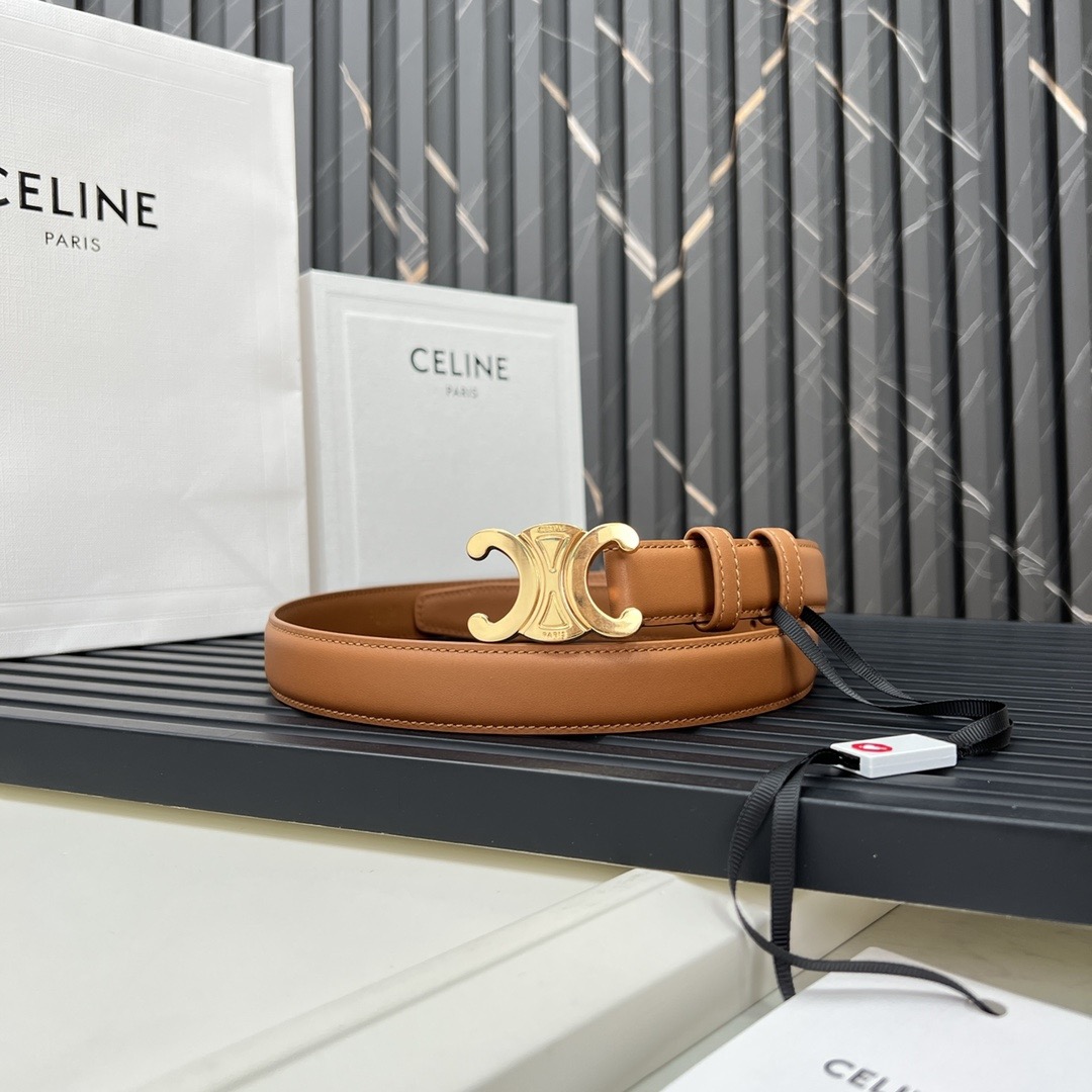 Celine Medium 25MM Triomphe Belt