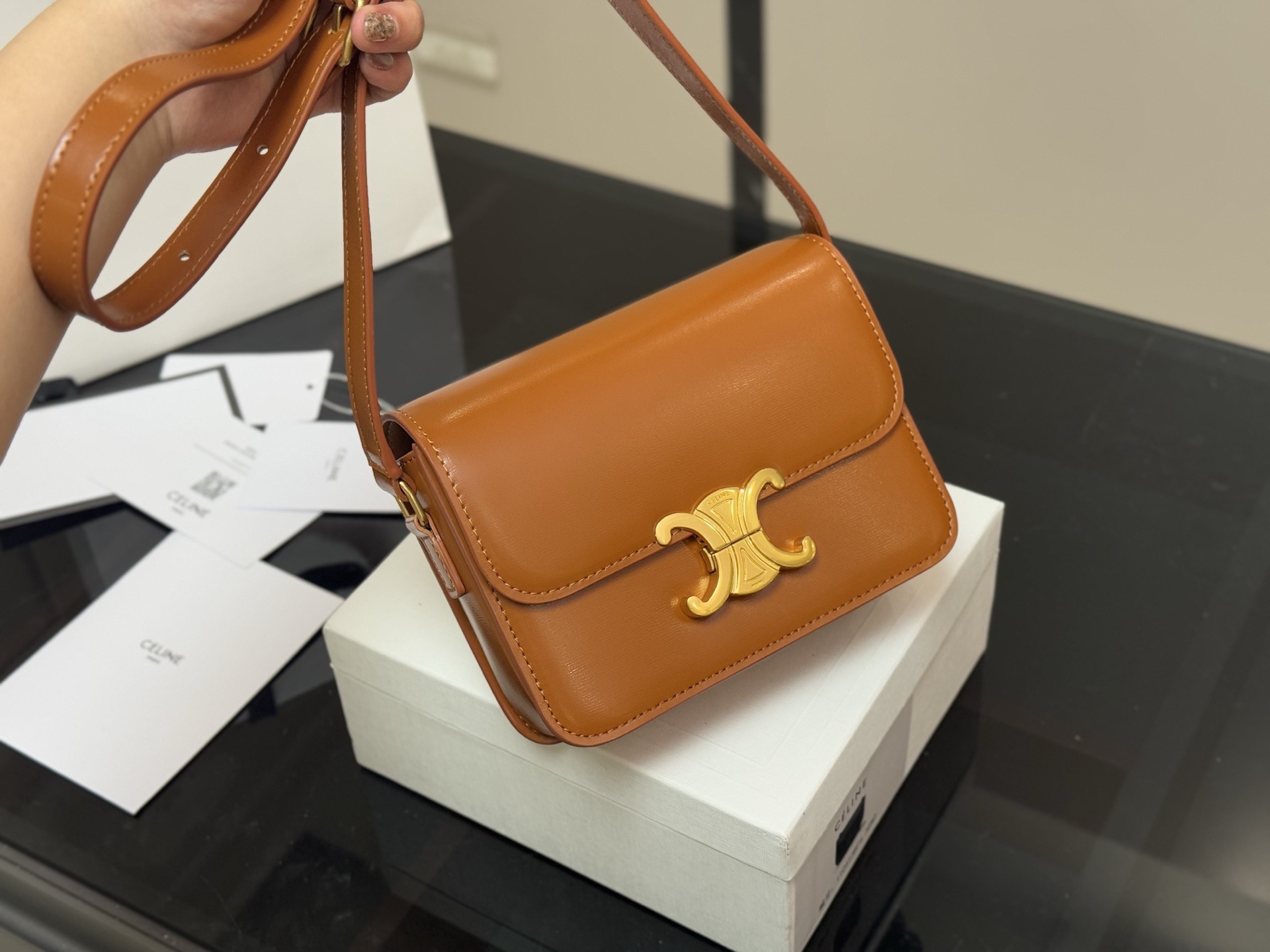Celine Medium Triomphe Bag