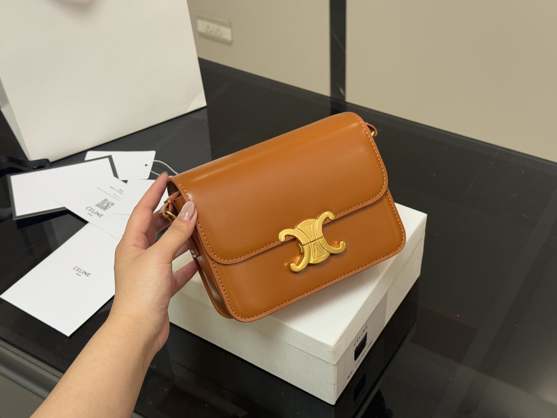 Celine Medium Triomphe Bag