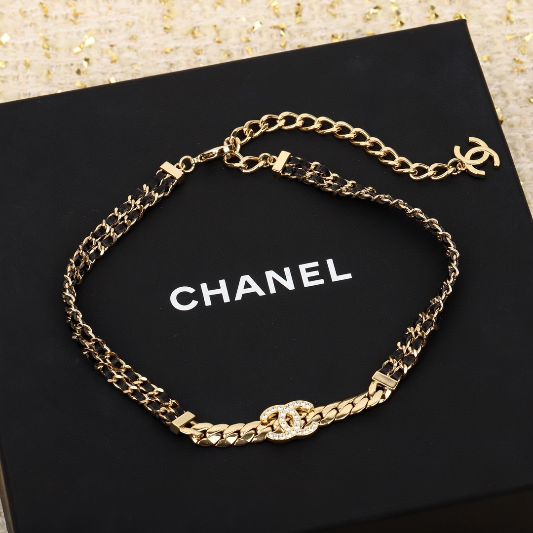 Chanel Choker Double C Necklace