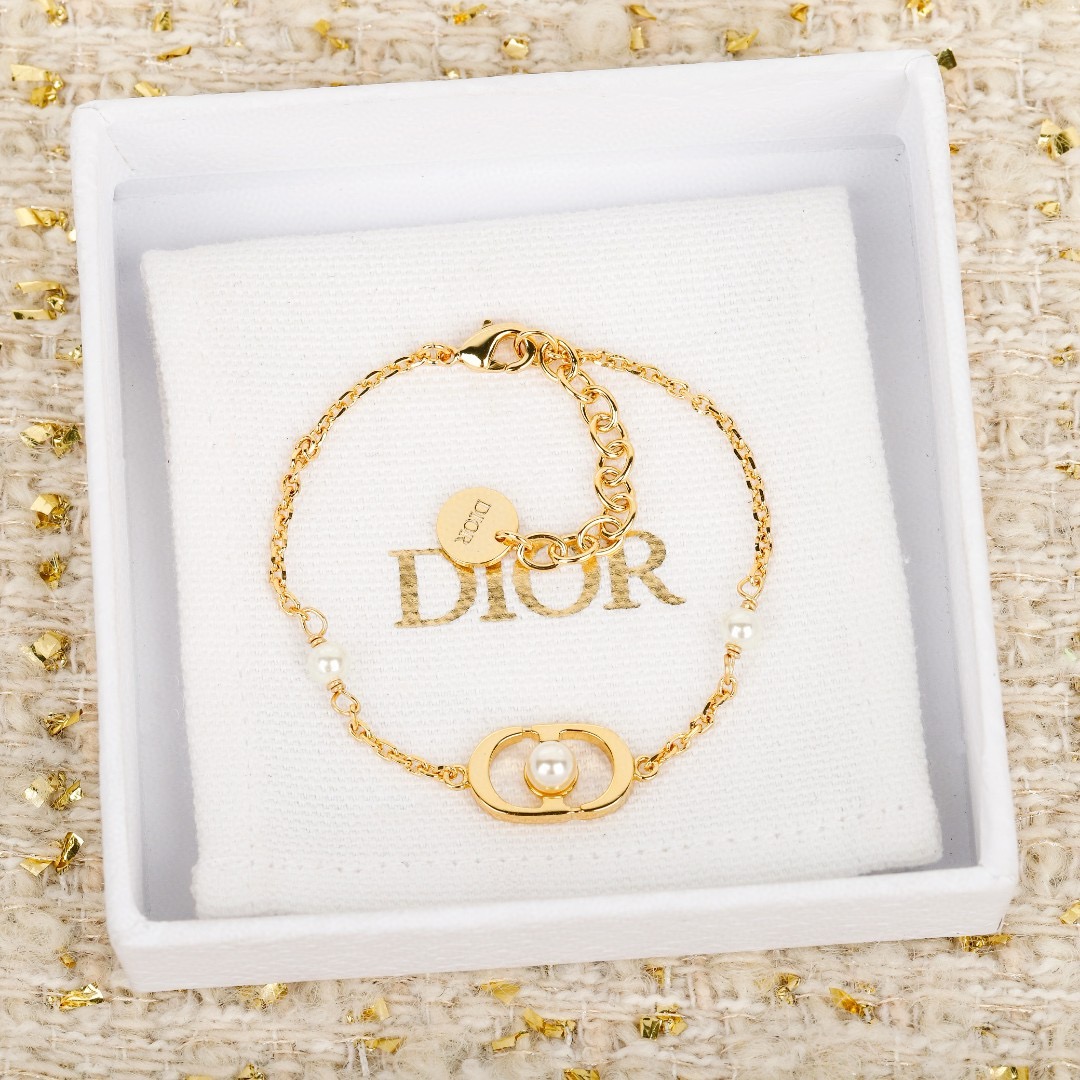 Dior CD Pearl Bracelet