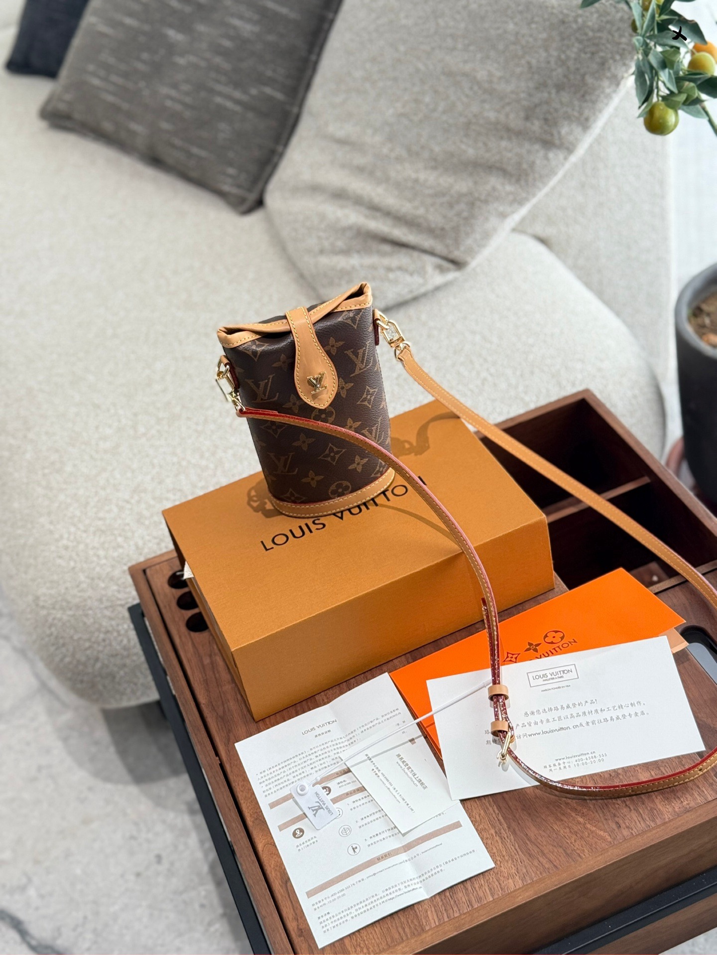 LV Fold Me Crossbody Bag