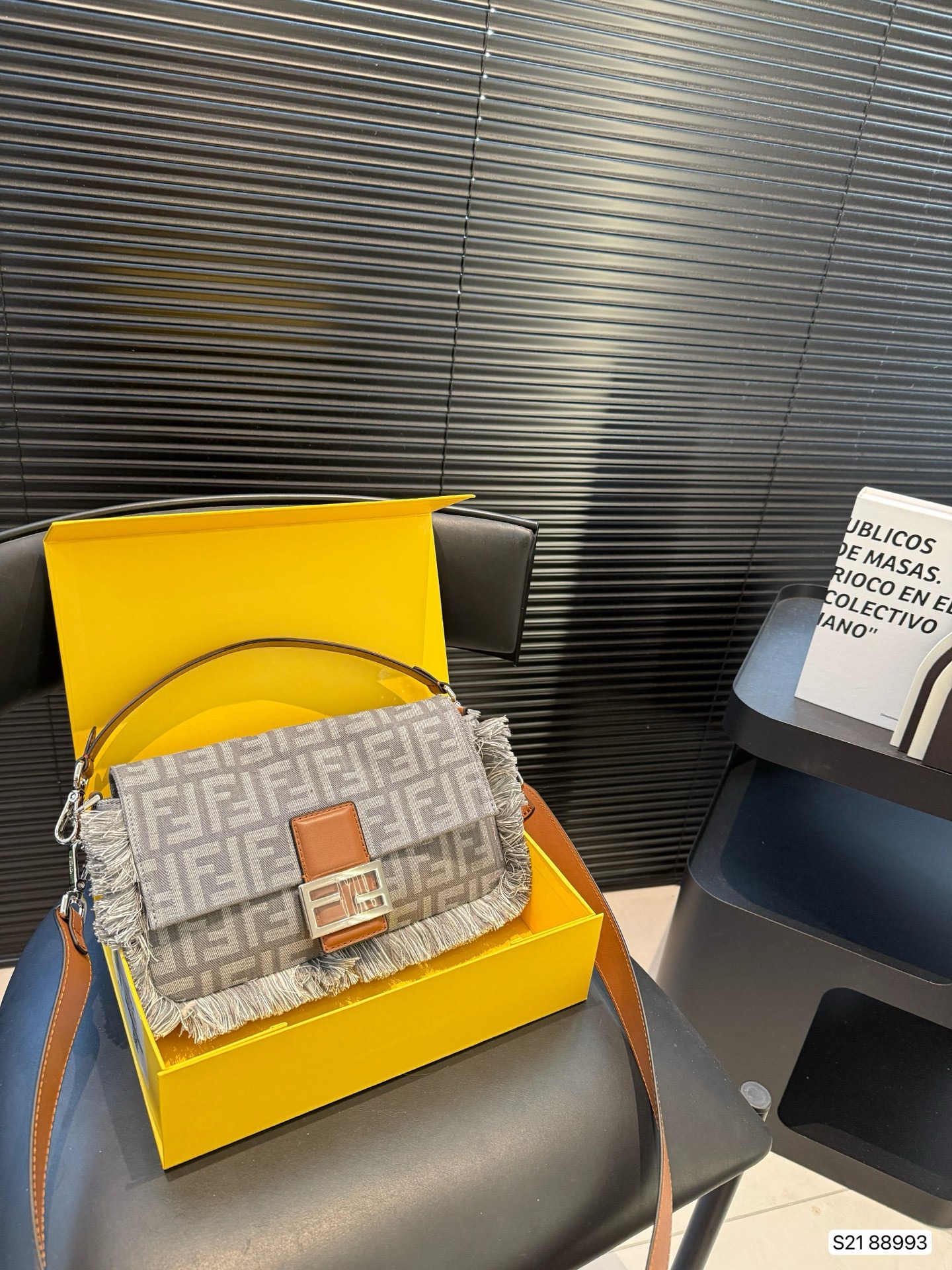 Fendi Tassel Baguette Bag