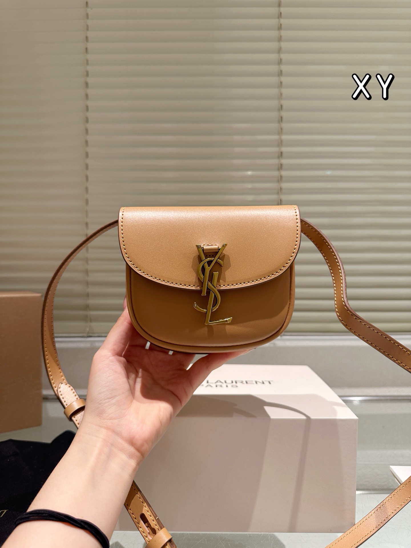 YSL Kaia Small Saddle Bag