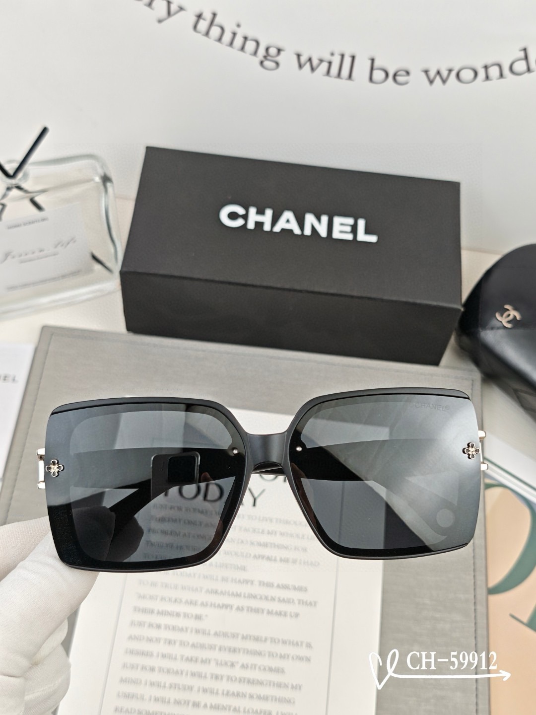 Chanel Polyester Resin High Definition Sunglasses
