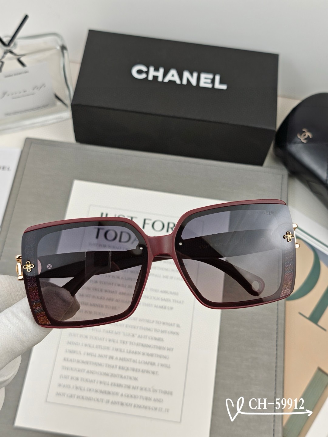 Chanel Polyester Resin High Definition Sunglasses