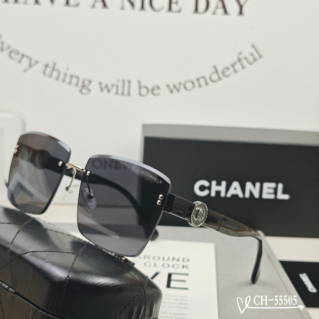 Chanel Polaroid Resin Polarized Lenses Sunglasses