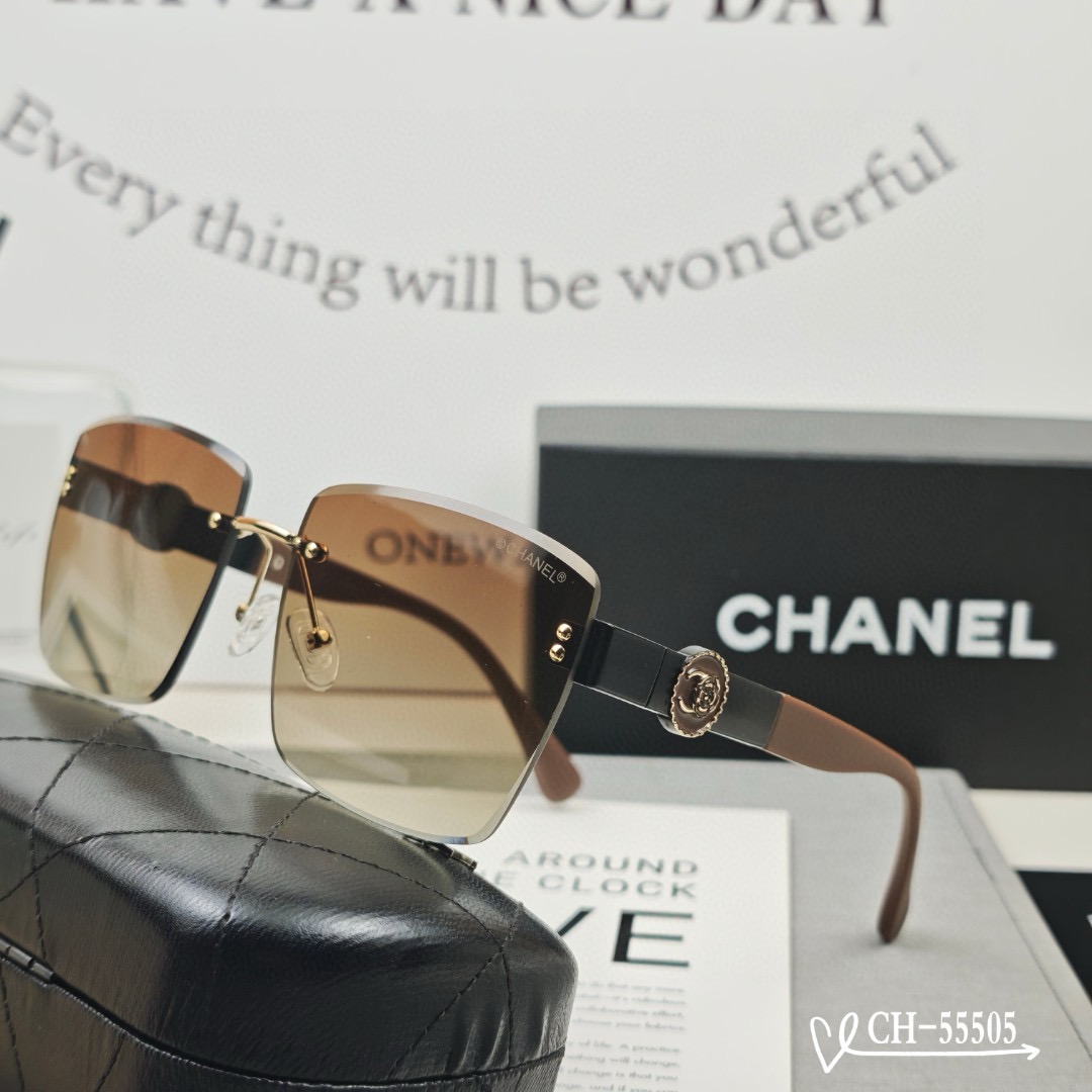 Chanel Polaroid Resin Polarized Lenses Sunglasses