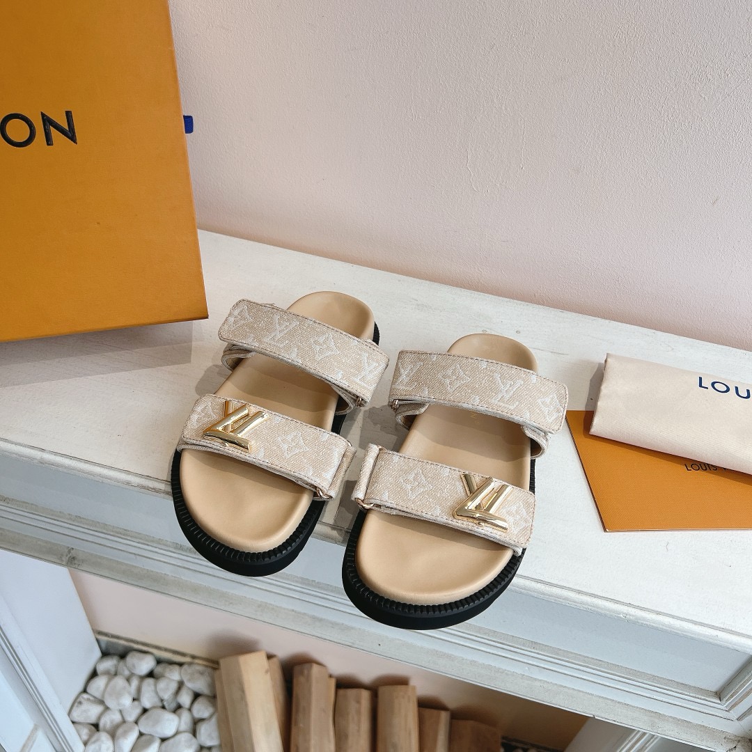 LV Flat Comfort Sandals - Shoes