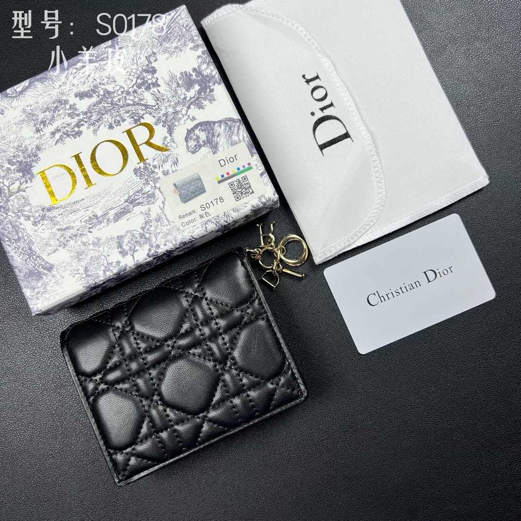 Dior Lady Card Clip Bag